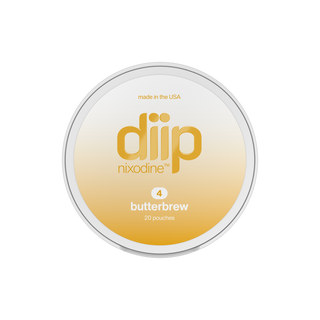 DIIP Butterbrew Nicotine Alternitive Pouches