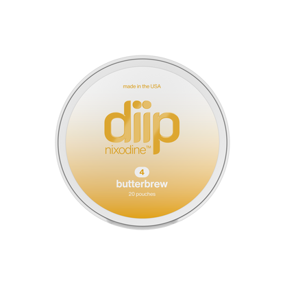 DIIP Butterbrew Nicotine Alternitive Pouches
