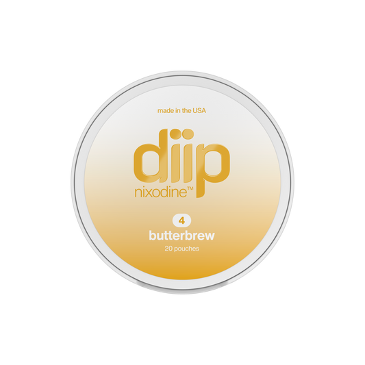 DIIP Butterbrew Nicotine Alternitive Pouches