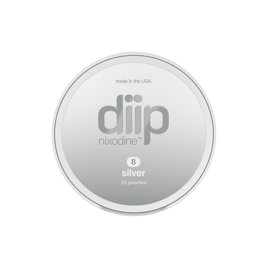 DIIP Silver Nicotine Alternitive Pouches