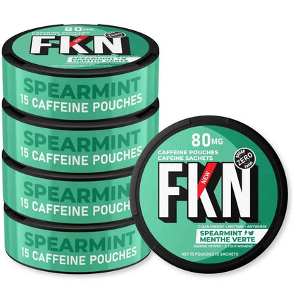FKN Spearmint Energy Pouches