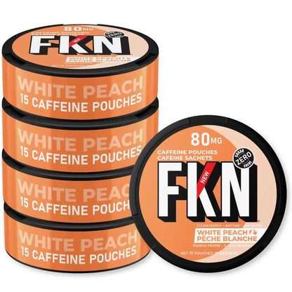 FKN White Peach Energy Pouches