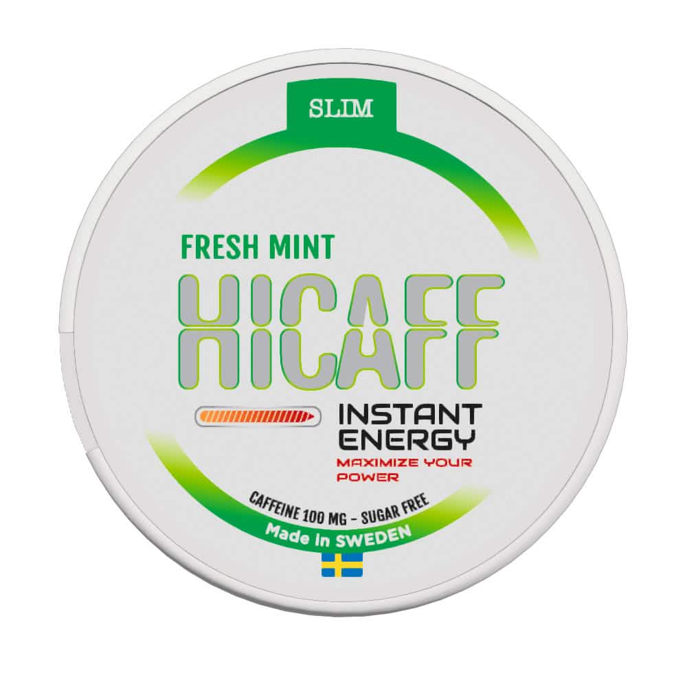 Hicaff Fresh Mint Energy Pouches