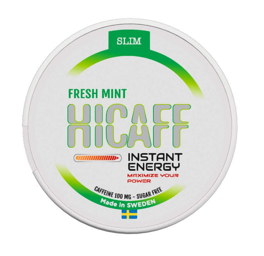 Hicaff Fresh Mint Energy Pouches