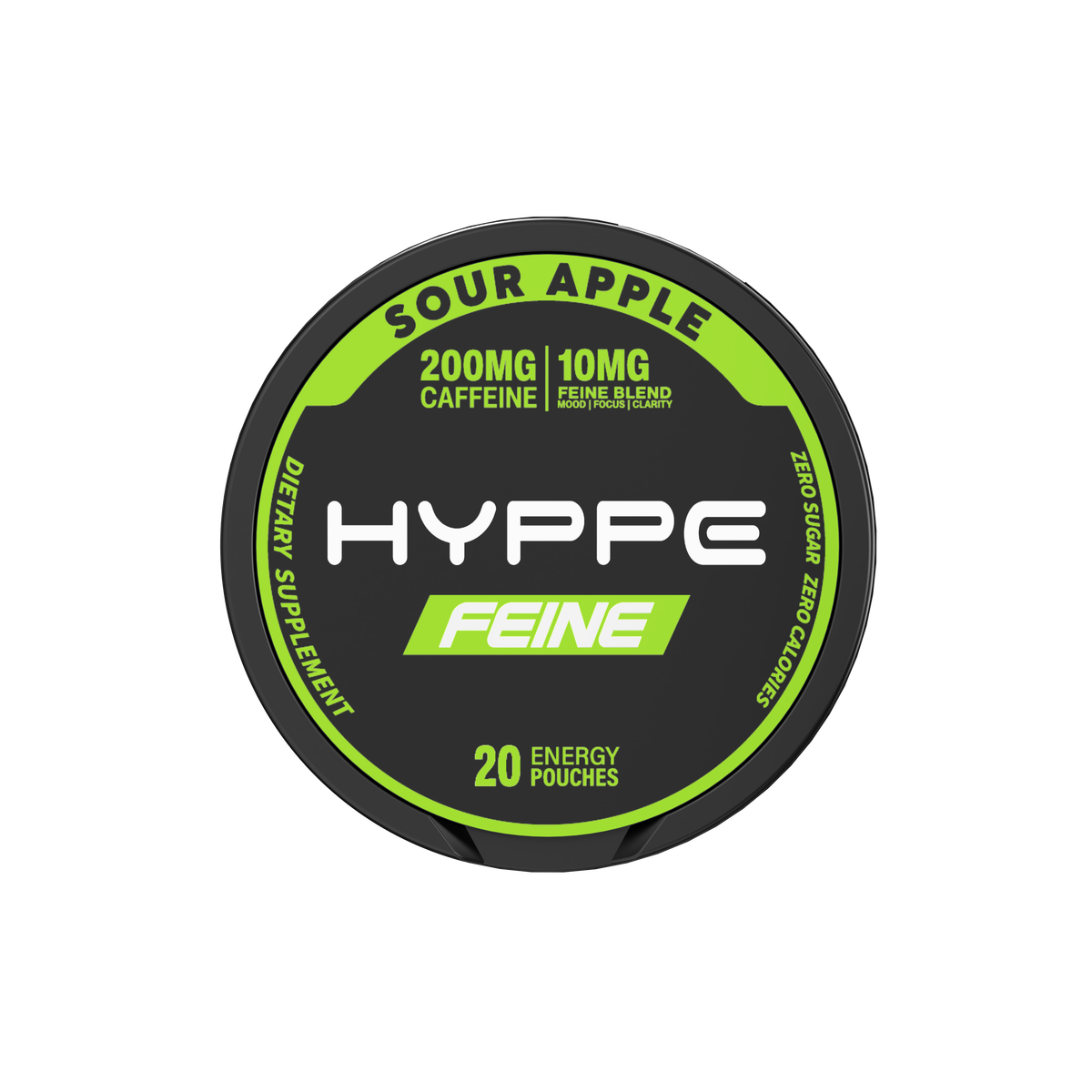 HYPPE Sour Apple Energy Pouches
