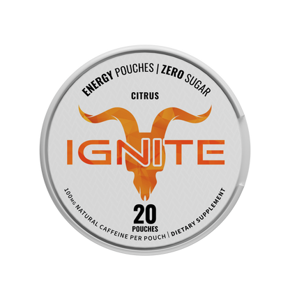 IGNITE Citrus Energy Pouches