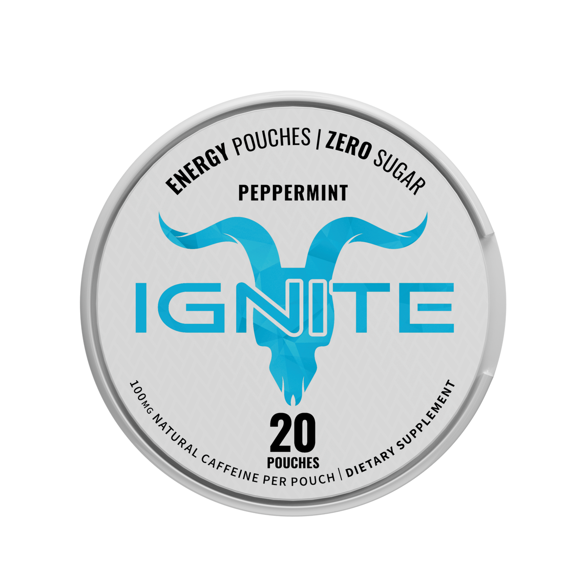 IGNITE Peppermint Energy Pouches