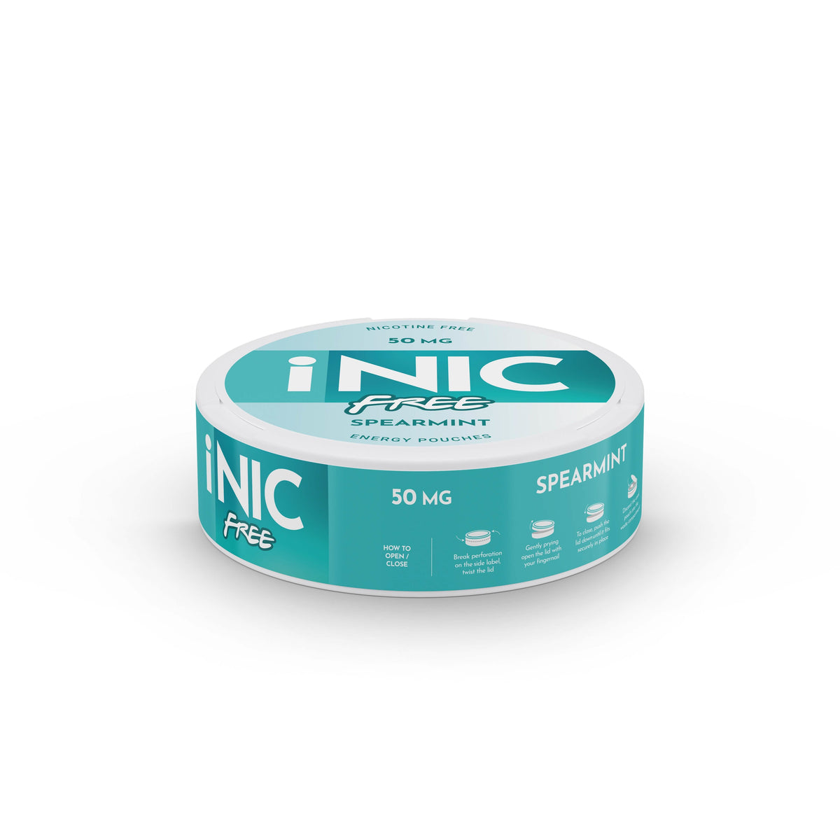 INIC Spearmint Energy Pouches