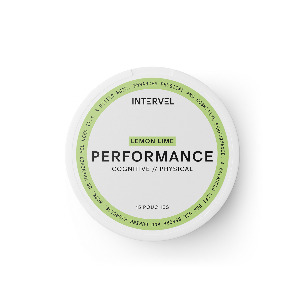 Intervel Lemon Lime Performance Pouches