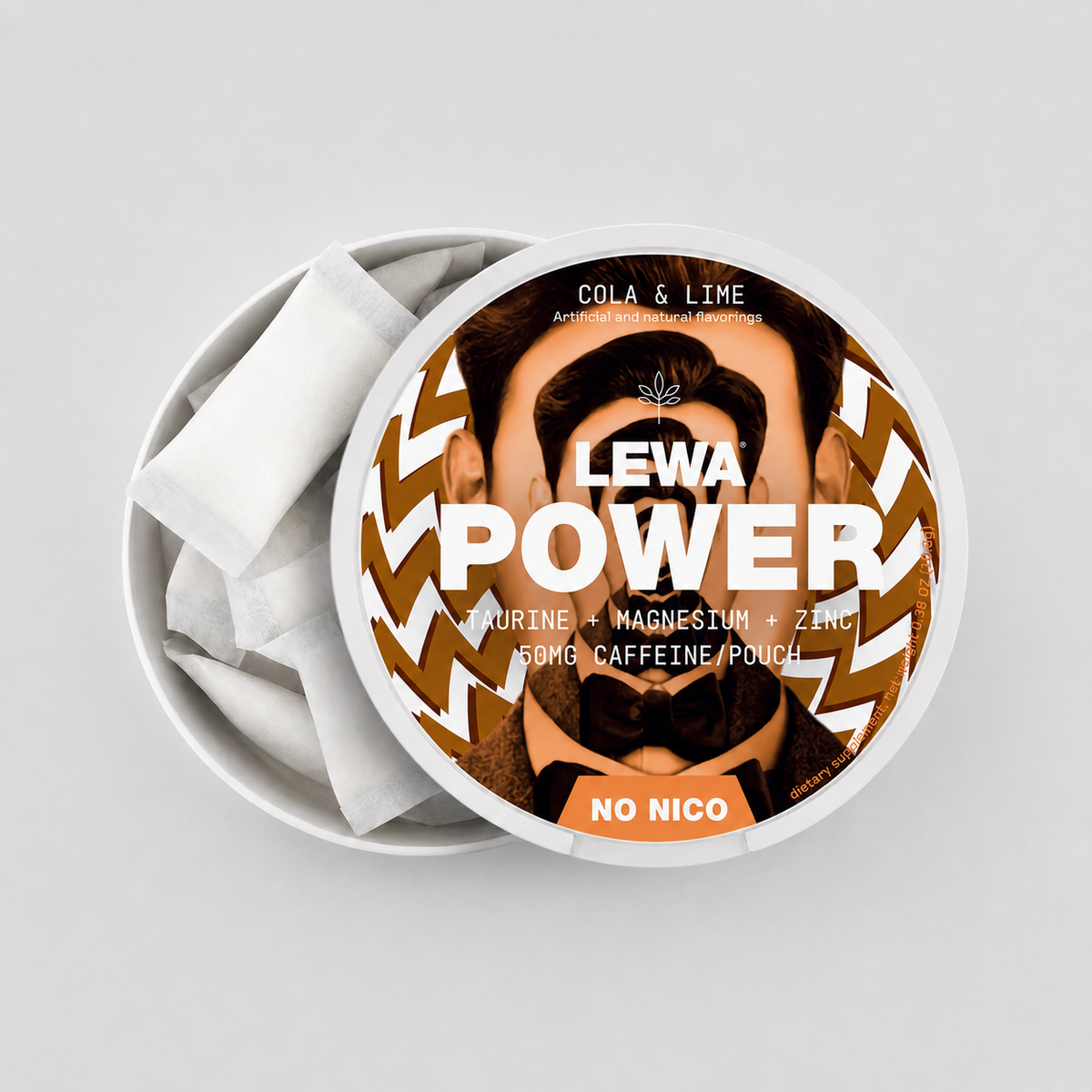 Lewa Cola & Lime Energy Pouches