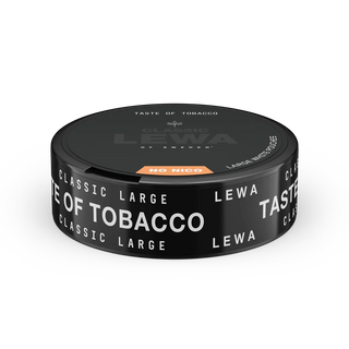 LEWA CLASSIC Taste of Tobacco No Nico — packaging side view