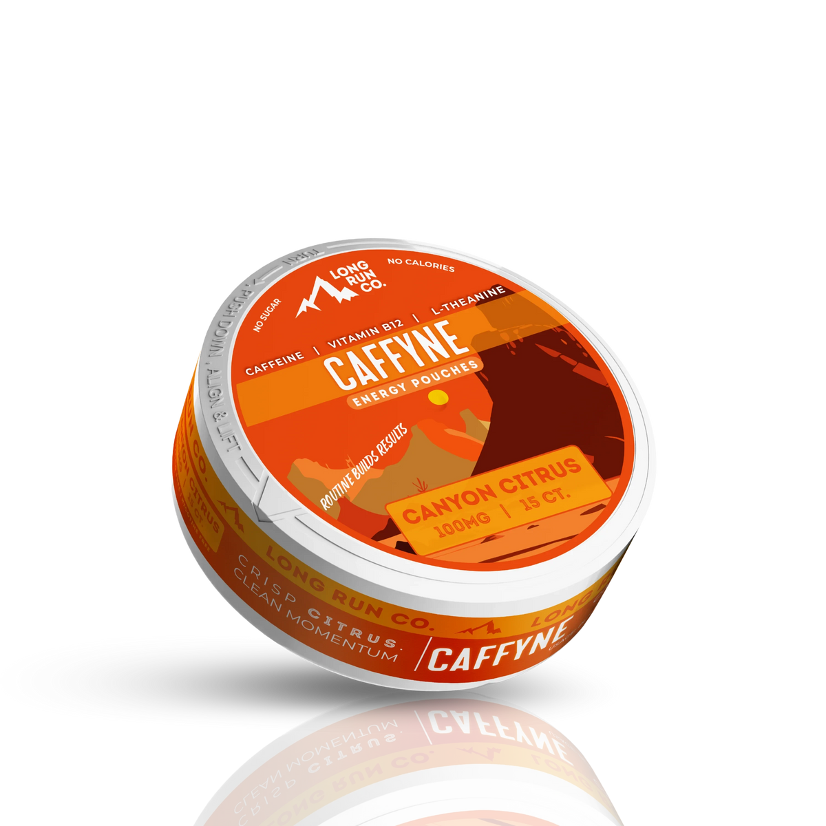 Long Run Co Canyon Citrus Energy pouches