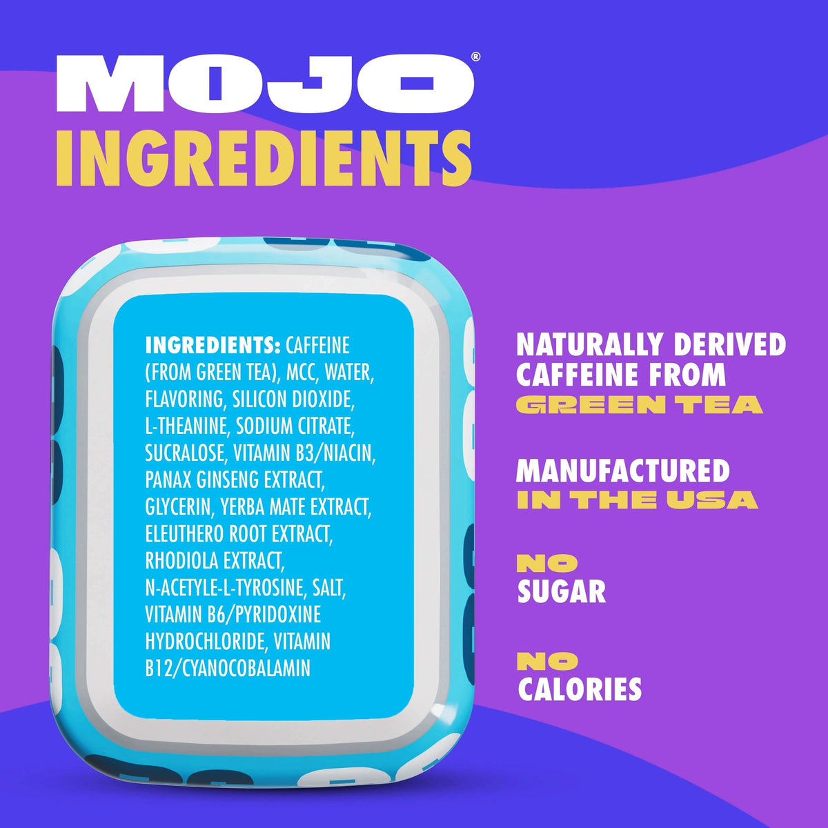 Mojo Mint Energy Pouches