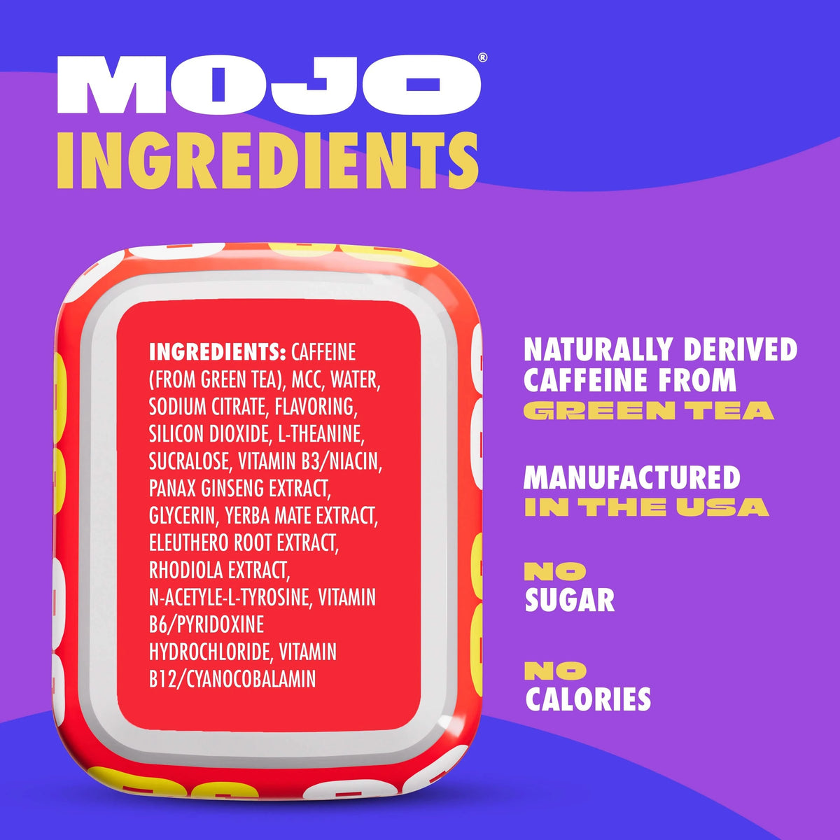 Mojo Tropical Punch Energy Pouches