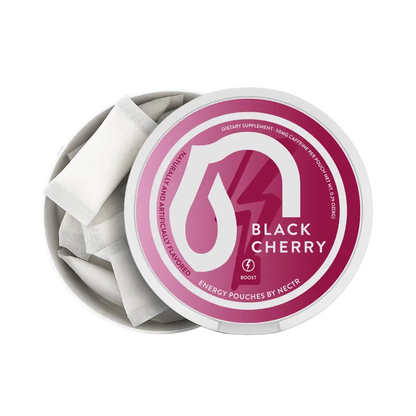 Nectr Black Cherry Energy Pouches