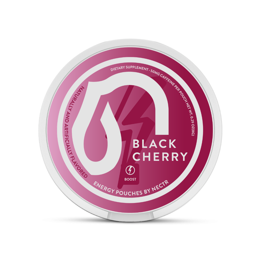 Nectr Black Cherry Energy Pouches