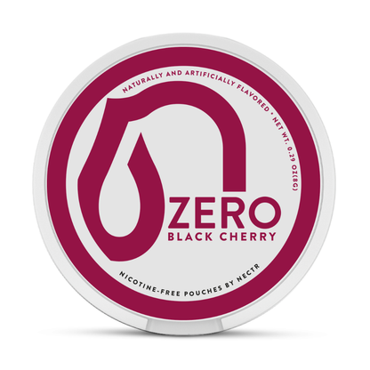 Nectr Black Cherry Zero Pouches