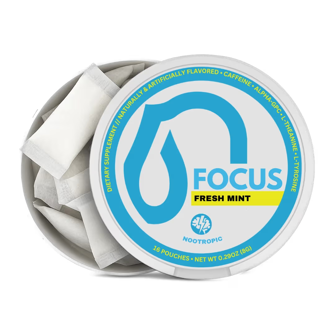 Nectr Fresh Mint Focus Pouches