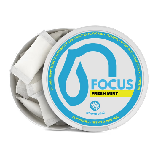 Nectr Fresh Mint Focus Pouches