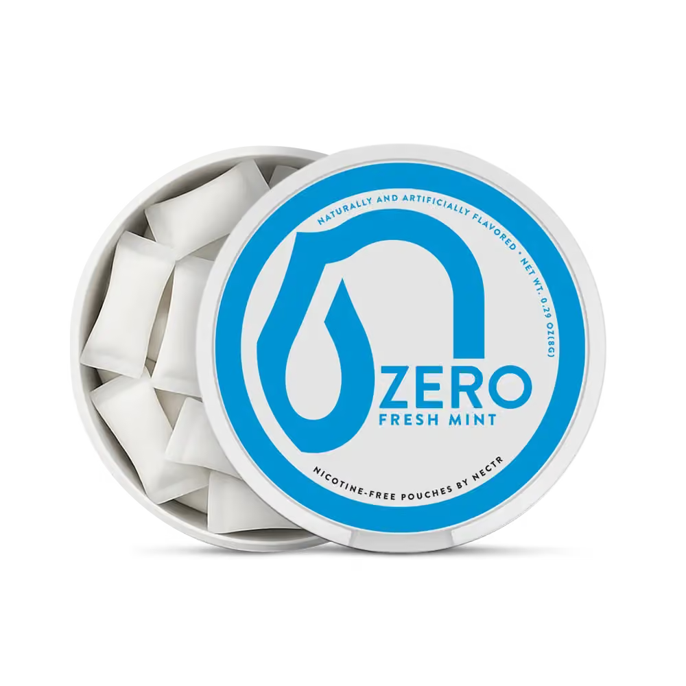 Nectr Fresh Mint Zero Pouches