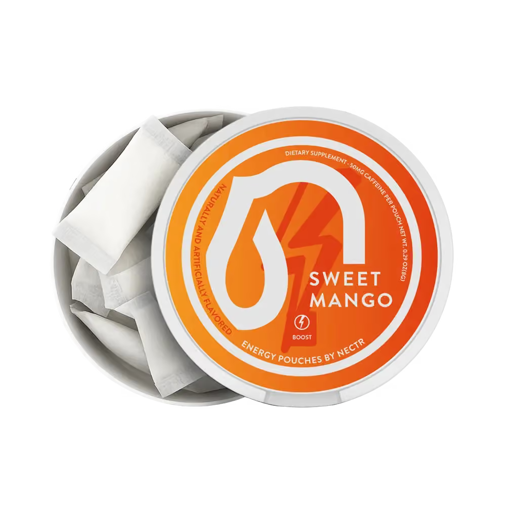 Nectr Sweet Mango Energy Pouches