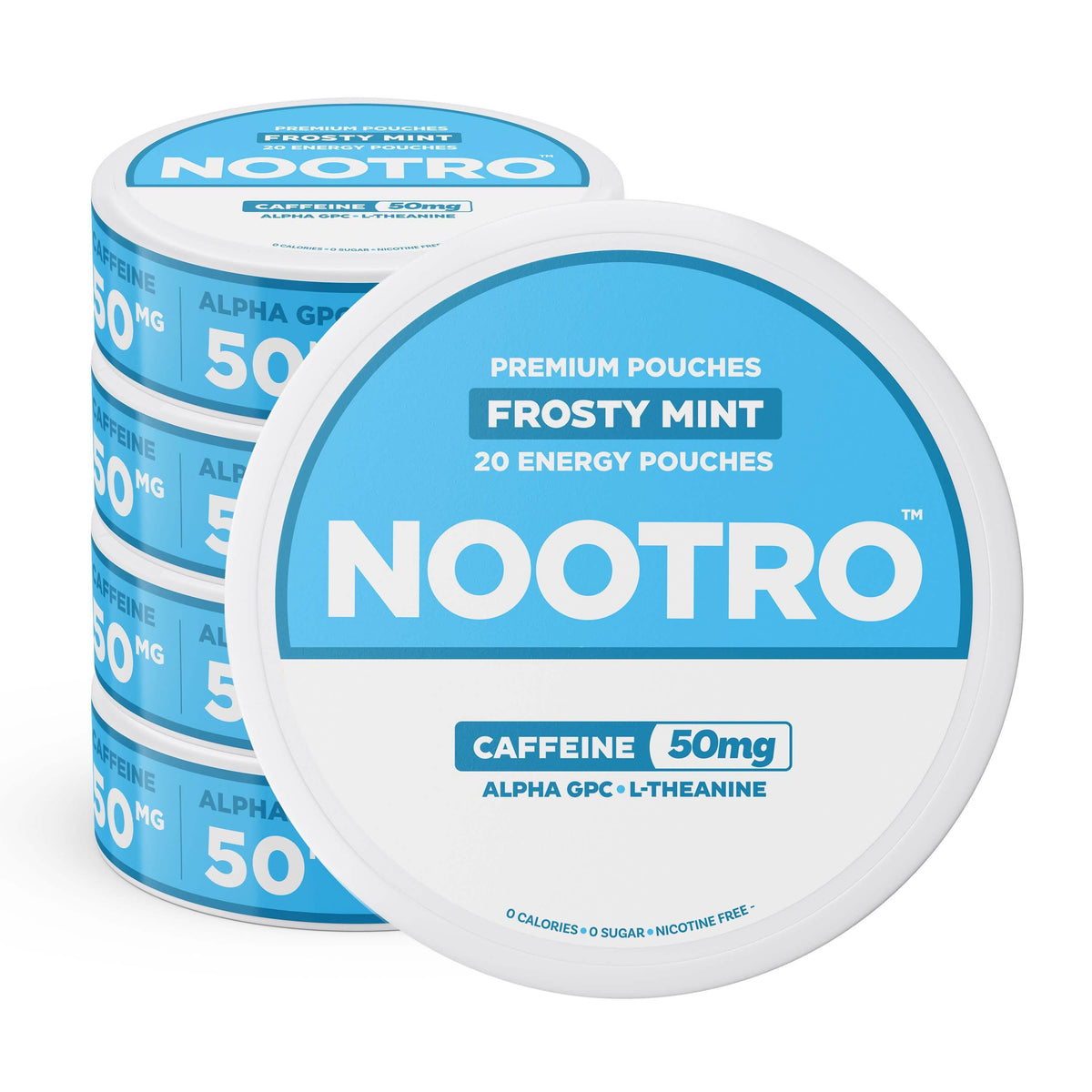 NOOTRO Frosty Mint Energy Pouches