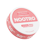 Nootro Grapefruit 50mg Energy Pouches 5 Pack