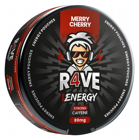 R4VE Merry Cherry Energy Pouches