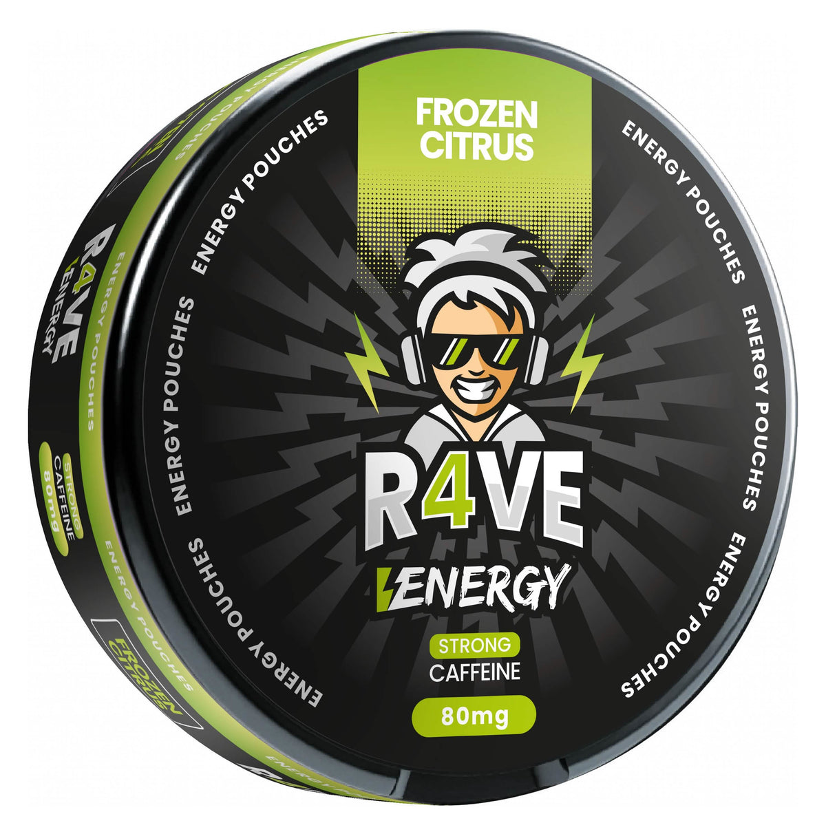 R4VE Frozen Citrus Energy Pouches