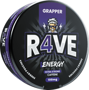 R4VE Grapper Energy Pouches