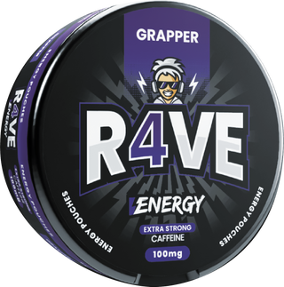 R4VE Grapper Energy Pouches