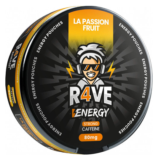 R4VE La Passion Fruit Energy Pouches