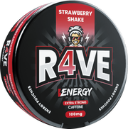 R4VE Strawberry Shake Energy Pouches