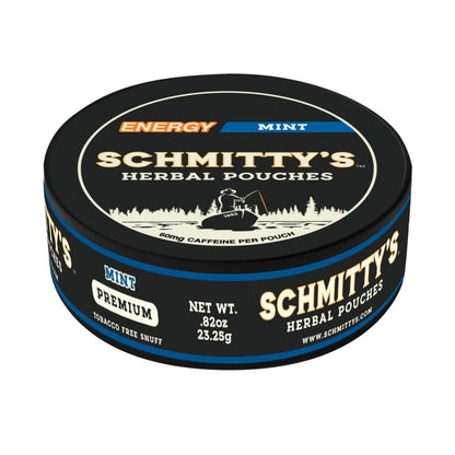Schmitty's Mint Traditional Energy Pouches
