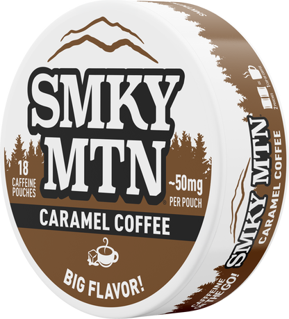 Smokey Mountain Caramel Coffee Energy Pouches