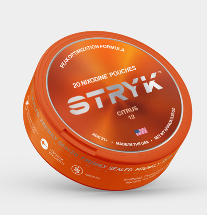 STRYK Citrus Nicotine Alternative Pouches