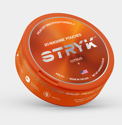 STRYK Citrus Nicotine Alternative Pouches