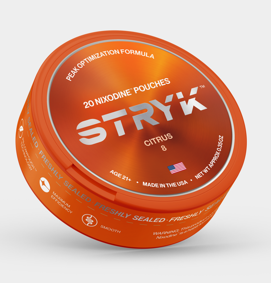 STRYK Citrus Nicotine Alternative Pouches