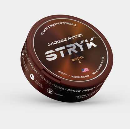 STRYK Mocha Nicotine Alternative Pouches