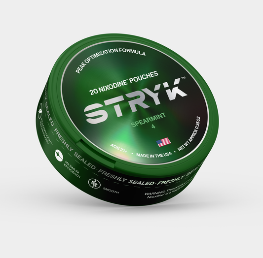 STRYK Spearmint Nicotine Alternative Pouches