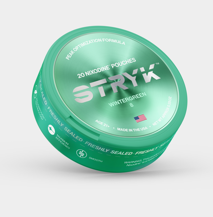 STRYK Wintergreen Nicotine Alternative Pouches