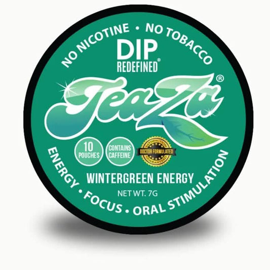 TeaZa Wintergreen Energy Pouches