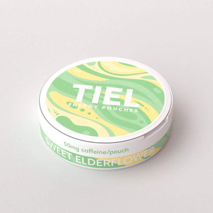 TIEL Sweet Elderflower Energy Pouches