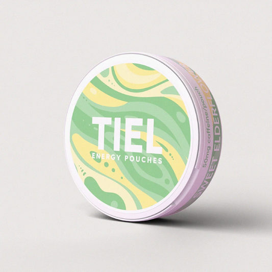 TIEL Sweet Elderflower Energy Pouches