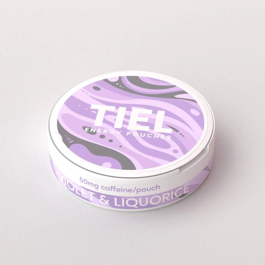 TIEL Violet & Liquorice Energy Pouches