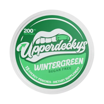 Upperdecky Wintergreen Energy Pouches