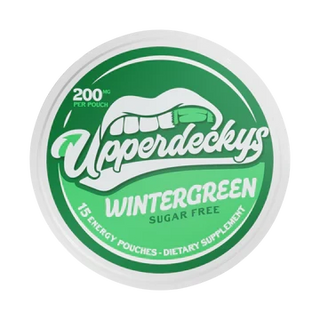 Upperdecky Wintergreen Energy Pouches
