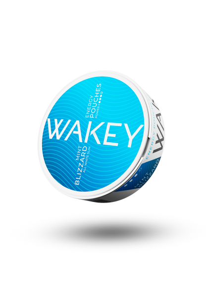 Wakey Blizzard Mint Energy Pouches