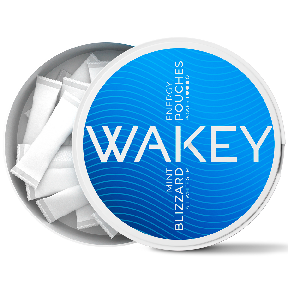 Wakey Blizzard Mint Energy Pouches