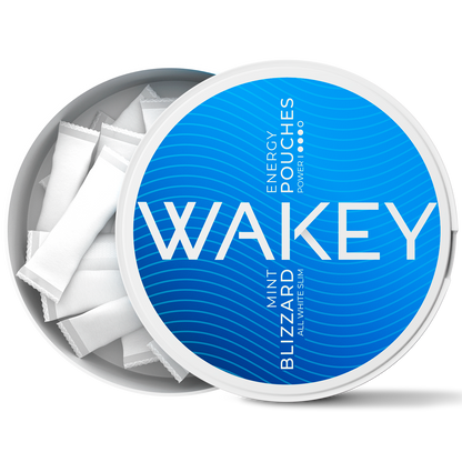 Wakey Blizzard Mint Energy Pouches
